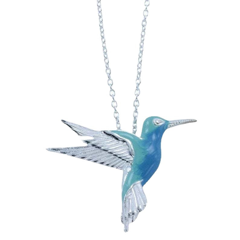 Wholesale Blue Bird Alloy Necklaces